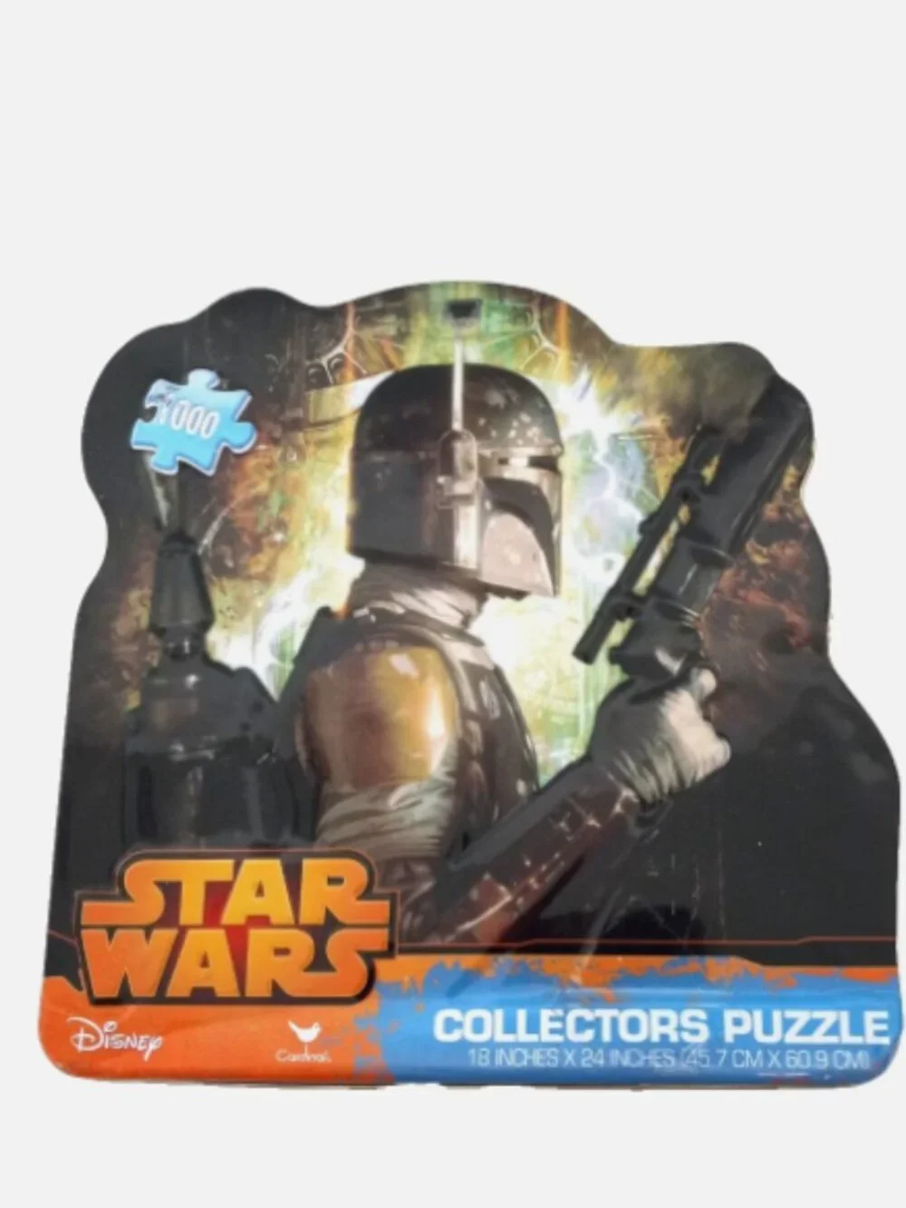 Star Wars Boba Fett 1000 Pc Puzzle Collector Tin Disney New Sealed Pieces
